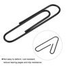 Unique Bargains Medium Metal Prevent Tearing Pages Home Office Paper Clip 100 Pcs - 4 of 4