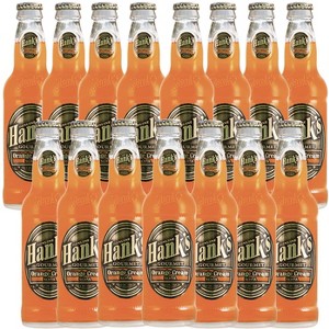 Hank's Genuine Gourmet Orange Cream Soda, 12 fl oz Bottles – Premium Craft Soda with Citrus, Creamy Flavor – Nostalgic Creamsicle Taste, Pack of 15 - 1 of 1
