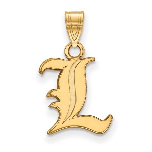 Black Bow Jewelry 14k Yellow Gold Louisville Cardinals NCAA Small Pendant - 1 of 3