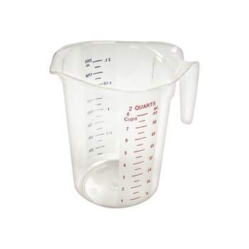 Isi Basics Silicone Flexible Clear Measuring Cup, 2 Ounce : Target