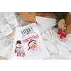 C&F Home 27" x 18" Christmas Winter "There's Snow Place Like Home" Sentiment with Snowman Cotton Waffle Weave Kitchen Dish Towel - 2 of 4