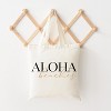 City Creek Prints Aloha Beaches  Canvas Tote Bag - 15x16 - Natural - 2 of 2