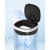 SONGMICS Motion Sensor Trash Can, 13 Gallon Automatic Kitchen Garbage Can, Multi-Colored Indicator Lights, Ozone Odor Control - 4 of 4