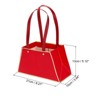 Unique Bargains Gift Bag with Handle Pack Bouquet Wrapping Bag for Party Favor - 2 of 4