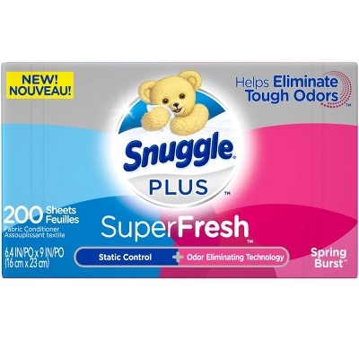 Snuggle Super Fresh Sheet Spring Burst - 200ct