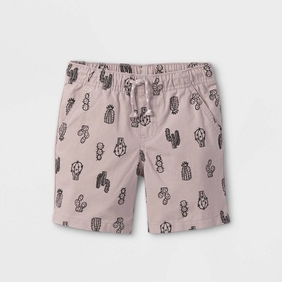 Image of Toddler Boys' Printed Woven Pull-On Shorts - Cat & Jack™