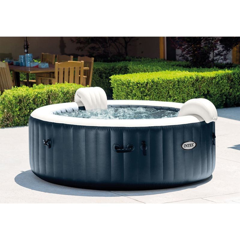 Intex 28431E PureSpa Plus 85 x 25 Inch Inflatable 6 Person Hot Tub with 170 Bubble Jets and Intex 6-Pack of Type S1 Filter Replacement Cartridges, 4 of 6