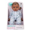 Perfectly Cute 14" Baby Doll - Dark Brown Hair, Dark Brown Eyes - 2 of 4