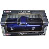 1970 Chevrolet El Camino SS 396 Dark Blue Metallic with Black Stripes 1/24 Diecast Model Car by Motormax - 3 of 3