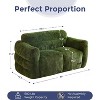 MAXYOYO Bean Bag Loveseat, Oversized Bean Bag Chair Floor Sofa for Living Room Bedroom - 2 of 4