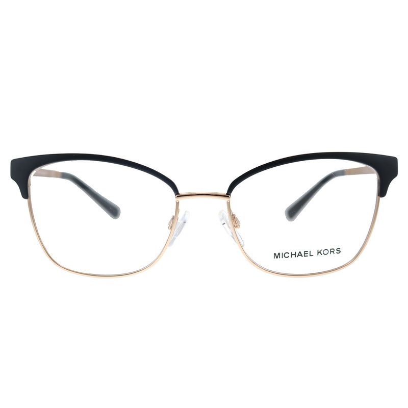 Michael Kors Adrianna IV MK 3012 1113 Womens Cat-Eye Eyeglasses Matte Black Rose Gold 51mm, 2 of 4