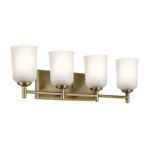Kichler Lighting Shailene 4 - Light Vanity in  Natural Brass - 1 of 1