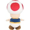 Sanei Boeki Super Mario All Star Collection 7.5" Toad Plush, Small - 4 of 4