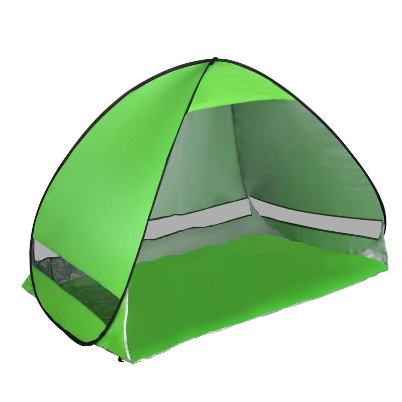 Unique Bargains Automatic Portable 2-3 Person Sun Shade Beach Shelter Tent, 1 of 7