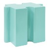 MAYEERTY 1 Pack Modular Puzzle Side Table, MGO Artistic End Table for Indoor Outdoor Living Room, Patio - 2 of 4