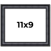 PosterPalooza | Photo Size Linear Black Picture Frame - UV Acrylic, Foam Board Backing, Hanging Hardware - 2 of 4