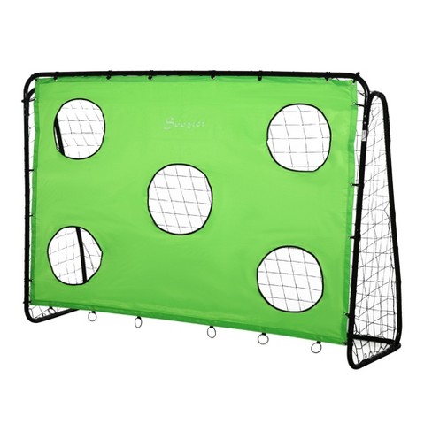 Soccer Targets for Goals Training - Soccer Training Target | Top Bins  Equipment | Durable Design - Extra-Long Straps - Set of 2 with Carry Case