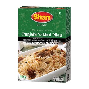 Shan Seasoning Mix - Punjabi Yakhni Pilau 50 gms - Shan Masala (1.76 Ounce (Pack of 1)) - 1 of 4
