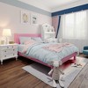 GDFStudio Pansy Wood Platform Bed Frame with Headboard - 2 of 4