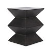 Sapphtopaz Outdoor End Table Modern Outdoor End Table Outdoor Side Table, Patio Table Small Table for Backyard, Balcony, Porch - 3 of 4