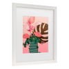 Trademark Fine Art - Ana Rut Bre Leaves More 6 Matted Framed Art - 3 of 4