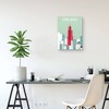 18" x 24" Chicago by Omar Escalante Canvas Art Print - Masterpiece Art Gallery: Modern Wall Canvases, Cityscape - 3 of 4