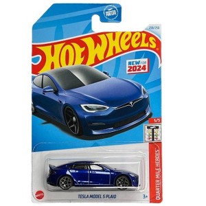 Hot Wheels Tesla Model S Plaid Quater Mile Heroes New 2024 - 1 of 3