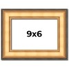 PosterPalooza | Photo Size Traditional Gold Picture Frame - UV Acrylic, Foam Board Backing, Hanging Hardware - 2 of 4