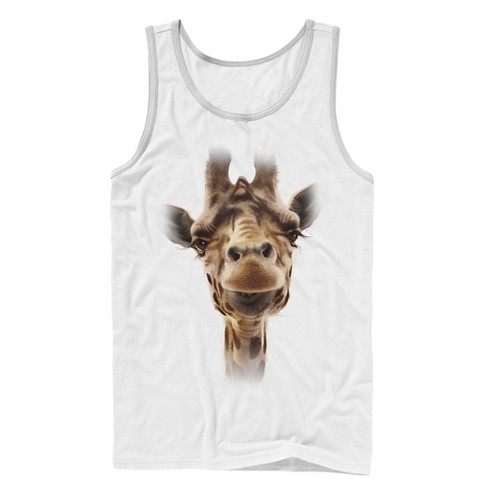 Men's Lost Gods Giraffe Tank Top - White - Medium : Target