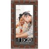 PosterPalooza | 11x20 Wide Bamboo Picture Frame, UV Acrylic, 4 Finishes - Brown, Black, Silver, and Natural - 2 of 4