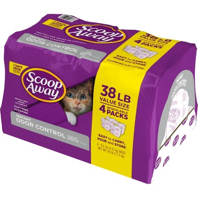 Scoop Away Instant Odor Control Clean Breeze Cat Litter - 38lb