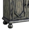 Acme Furniture Pavan Decorative Storage Cabinet Rustic Gray - 4 of 4