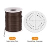 Unique Bargains Polyester Satin String Cord with Disc Organizer for DIY Bracelet - 3 of 4