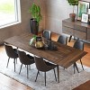 95" Extendable Dining Table with Removable Leaves, Modern Walnut Rectangular Table for 8–10 People-Maison Boucle - 2 of 4