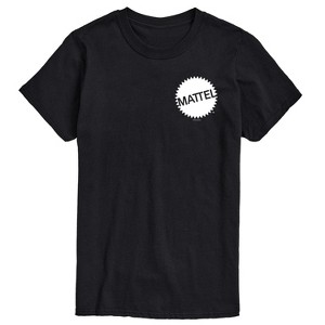 Men's - Mattel - Mattel Original Logo Pocket Size Short Sleeve Graphic T-Shirt - 1 of 4