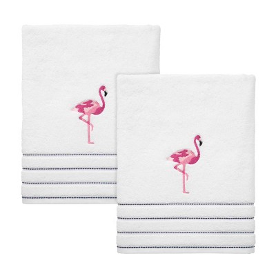 Izod Flamingo 2-Pack Bath Towel Set