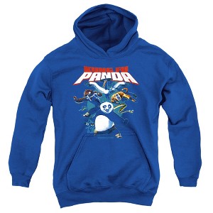 Boys’ Kung Fu Panda Kung Fu Group Hooded Sweatshirt - 1 of 4