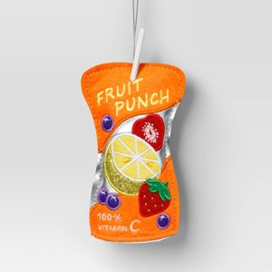 Christmas Fabric Fruit Punch Ornament - Wondershop™ - 1 of 3
