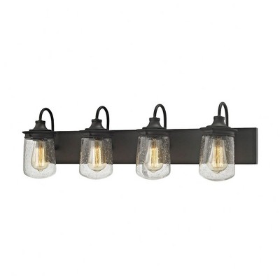Elk Home Hamel 4 - Light Vanity in  Oil Rubbed Bronze
