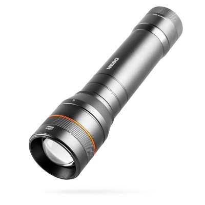 NEBO NEWTON 1500 Lumen Waterproof Magnetic Handheld Flashlight with 4 Light Modes, Includes 6 AA Batteries and Detachable Lanyard