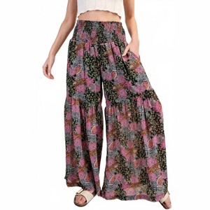 Women's Boho Summer Pants - Jodifl - 1 of 3
