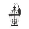 Livex Lighting Georgetown 3 - Light Wall Light in  Black - 3 of 4