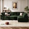 106" Modular Sectional Sofa for Living Room, L Shaped Convertible Sectional Couches, 4-Seater Cloud Couch with 6 Pillows - 3 of 4
