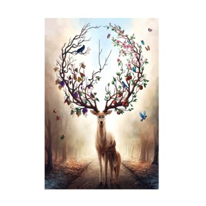 Trademark Fine Art -JoJoesArt 'Seasons' Canvas Art - 1 of 4