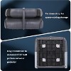 2 Pack Low Back Folding Boat Seats - 19"x16.5" Thick Elastic Cushio Boat Chair, Waterproof Fishing Chairs for Bass Tracker for Sightseeing Boats - 3 of 4