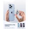Entronix Magnetic Phone Grip – 360° Rotating Ring Holder Kickstand, Magnetic Grip Accessory Compatible with Magnetic Cases - 2 of 4