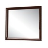 FONTOI Mirror Furniture Rectangular Wall Mirror Modern Framed Design Depth and Style for Bedroom Living Room Entryway Décor, Espresso, 1"*39"*35" - 2 of 4