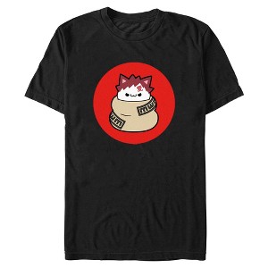 Mens Naruto Nyaruto Gaara Cute Pose T Shirt - 1 of 4