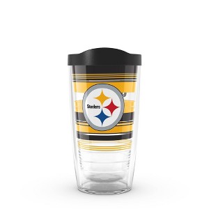NFL Pittsburgh Steelers 16oz Hype Stripes Classic Tumbler - 1 of 4
