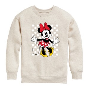 Boys' - Disney - Mickey & Friends Graphic Long Sleeve Fleece Sweatshirt - 1 of 4
